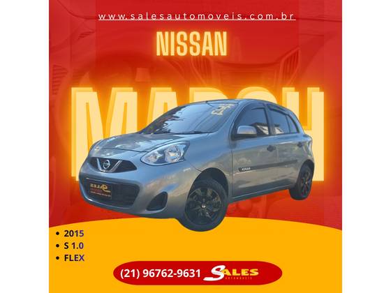 NISSAN MARCH 1.0 S 16V FLEX 4P MANUAL NISSAN MARCH 1.0 S 16V FLEX 4P MANUAL